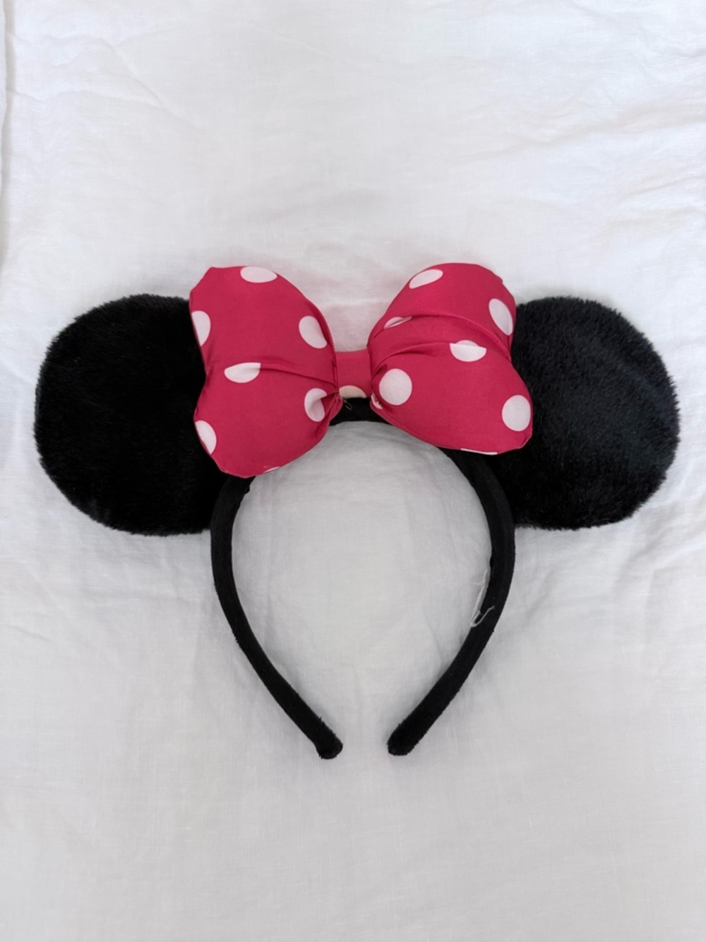 Polka Dot Minnie Mouse Ears Headband